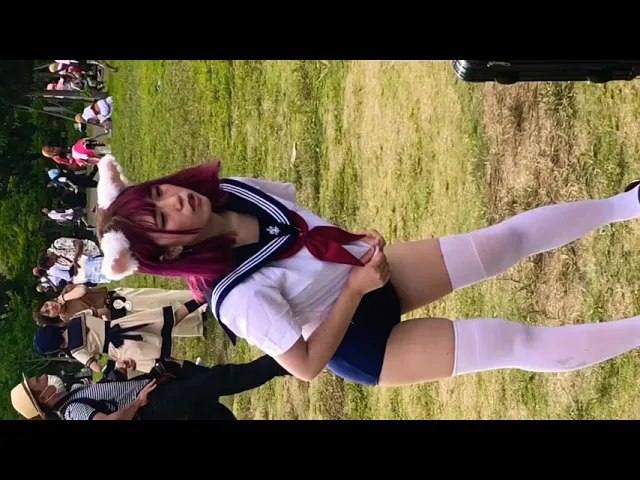 c96 コミケ96 jkコスプレイヤー スク水セーラー 甘味まかるさん